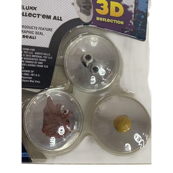 Roxx Reflectorzz New Cards Checklist 3D Reflection Rocket Eyeball Planet - Picture 9 of 13